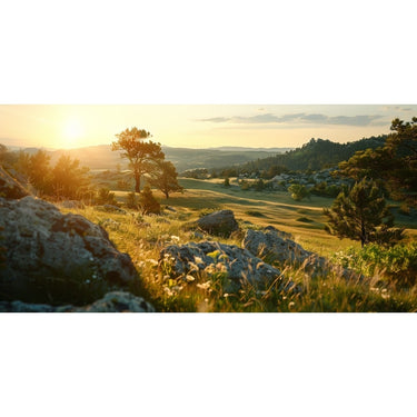Large Landscape Painting Print